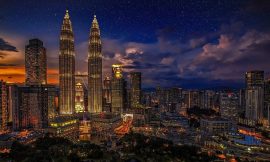 Kuala Lumpur v noci