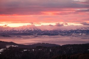Read more about the article puzzle Tatry pri západe slnka